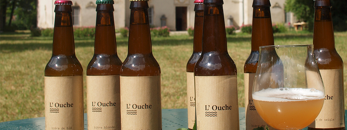 La brasserie est installée au château